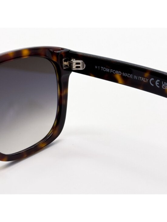 NEW TOM FORD HAYLAY SUNGLASSES TF1216 52B SQUARE HAVANA WOMEN EYEWEAR FT1216 main image 11